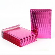 Конверт для посылок, водонепроницаемый 13*13+4см, очень прочный, Metallic, цвет Pink