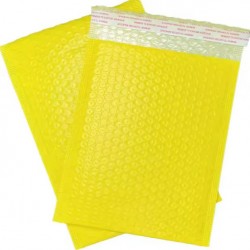 Shipping mailer bubble envelope waterproof 27*37+6cm, Yellow