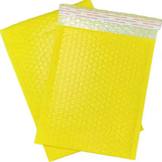 Shipping mailer bubble envelope waterproof 27*37+6cm, Yellow