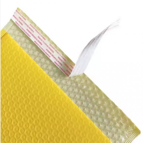 Shipping mailer bubble envelope waterproof 27*37+6cm, Yellow