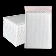 Shipping mailer bubble envelope waterproof  14x22+4cm, white