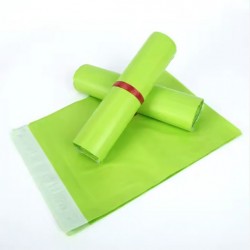 Waterproof mailer  bag for parcels 25*31+4cm, Green, 100pcs