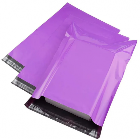 Shipping mailer envelopes 20*31+4cm, Purple, 100pcs