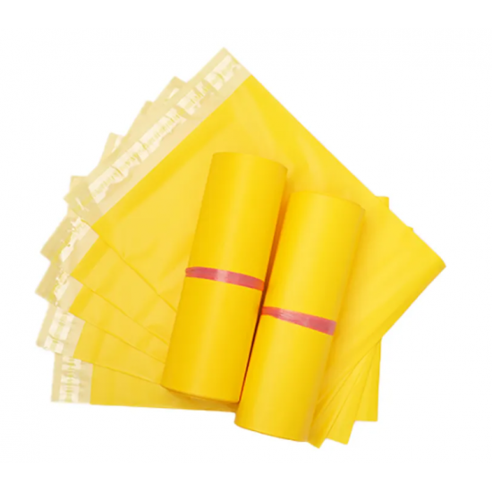 Курьерский пакет 45*51+4см, цвет Yellow, 10шт.
