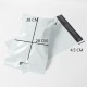 Shipping mailer envelopes with handles, 28*38+5cm, Grey, 10pcs