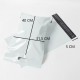 Shipping mailer envelopes with handles, 31.5*40+5cm, Grey, 10pcs