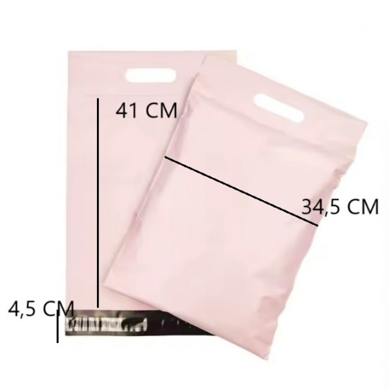 Shipping mailer envelopes with handles   34,5*41+4,5cm, 100pcs