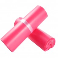 Водонепроницаемые курьерские пакеты для посылок 38*48+4см, цвет Hot Pink, 100шт.
