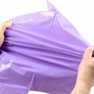 Waterproof Shipping bag for parcels 17*26+4cm, Purple, 10pcs