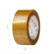 Iepakojuma līmlente 48mm*120m., rubber, 1gab.