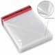 Caurspidīgie maisiņi ar ventilācijas atveri 35×45+5 cm atloks, 25 mikroni , 100 gab.