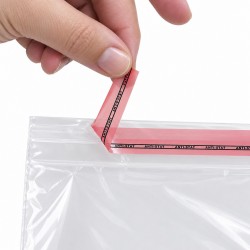 Caurspidīgie maisiņi ar ventilācijas atveri 50×60+5 cm atloks, 25 mikroni , 100 gab.