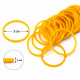 Office Rubber Bands 100 g – Yellow, Ø30 mm, 2 mm Thickness