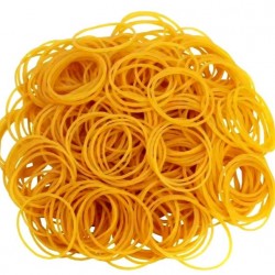 Kancelejas gumijas 100 g – dzeltenas, Ø40 mm