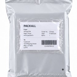 Pašlīmējošās dokumentu kabatas C6, 175×132 mm, caurspīdīgas,100 gab.