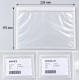 Self-Adhesive Document Envelopes C5, 235×175 mm, Transparent, 100 pcs