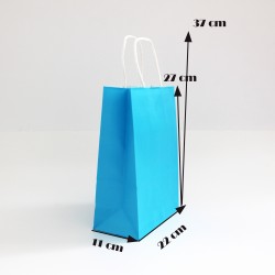 Paper bag with twisted handles 27*22*11cm, 12pcs