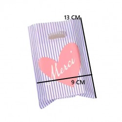 Iepirkumu maisi ar apdruku 9*15 cm, 50gab.
