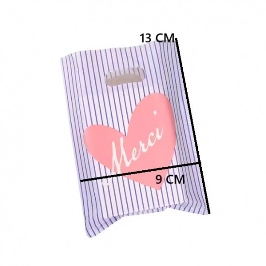 Iepirkumu maisi ar apdruku 9*15 cm, 50gab.