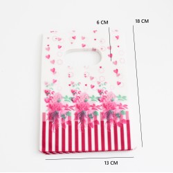 Iepirkumu maisi ar apdruku 13*12+6 cm. 100gab.