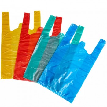 Polyethylene shopping bags