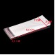 Bags with hole and self-adhesive film OPP 7*8,5cm, 200pcs