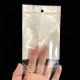 Bags with hole and self-adhesive film OPP 8*18cm, 100pcs