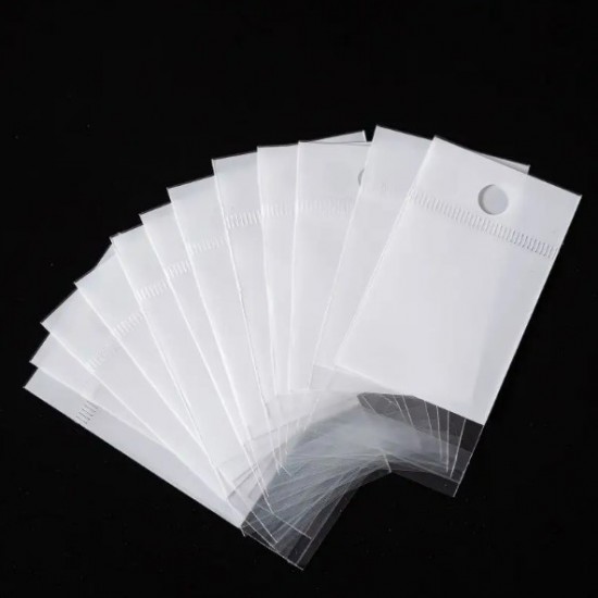 Bags with hole and self-adhesive film OPP 5,5*12cm, 200pcs