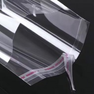 Transparent bag self-sdhesive sealing bags OPP 10*12+3cm, 200pcs