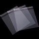 Transparent bag self-sdhesive sealing bags,25 micro,13*13+3cm, 200pcs