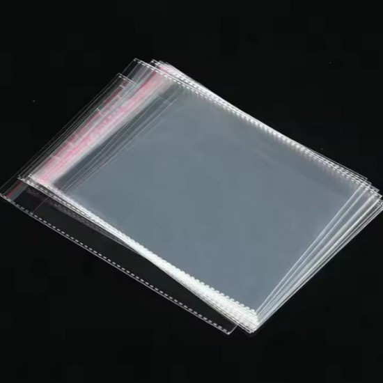 Transparent bag self-sdhesive sealing bags,25 micro,10*19+3cm, 200pcs