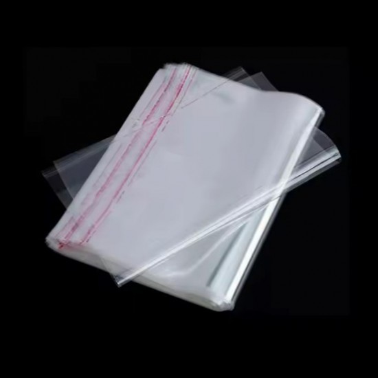 Transparent bag self-sdhesive sealing bags,25 micro,40*45+3cm, 100pcs