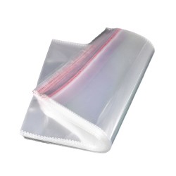 Transparent bag self-sdhesive sealing bags OPP 13*13+3cm, 100pcs