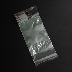 Bags with hole and self-adhesive film OPP 5,5*14cm, 100pcs