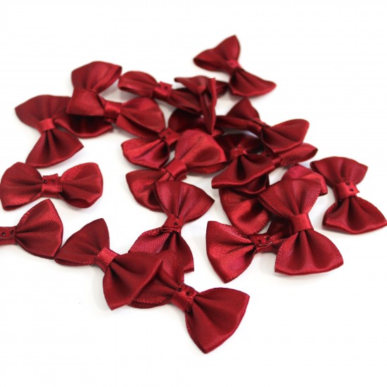Fabric bows 4cm, 20pcs