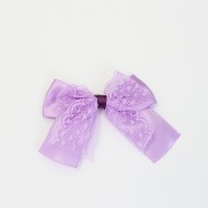 Fabric bows 7,5cm,4pcs