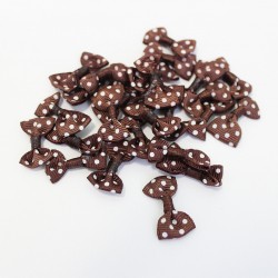 Auduma bantes 2.5cm, 25gab., "brown"
