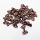 Auduma bantes 2.5cm, 25gab., "brown"