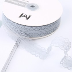 Кружевная лента 3см,45м ,"gray"
