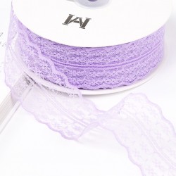 Mežģīņu lente 4.5cm/45m, "lavender"