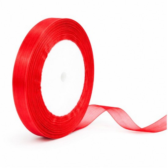 Лента органза 12 мм × 45 м