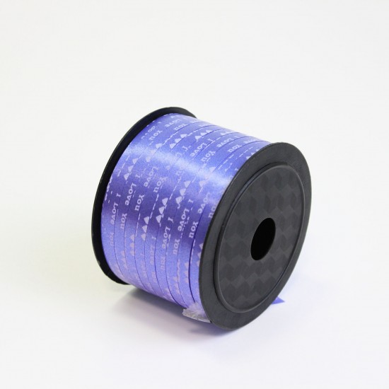 Balonu PP lente I LOVE YOU 5mm/90m "blue"