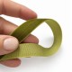 Samta lente, olive, 15 mm×18 m