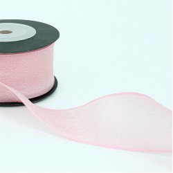 Lente WEDDING 4cm/25m, pink