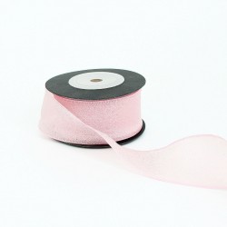 Lente WEDDING 4cm/25m, pink