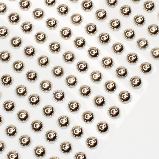Pašlīmējošās pērlītes d4mm ,300 gab.