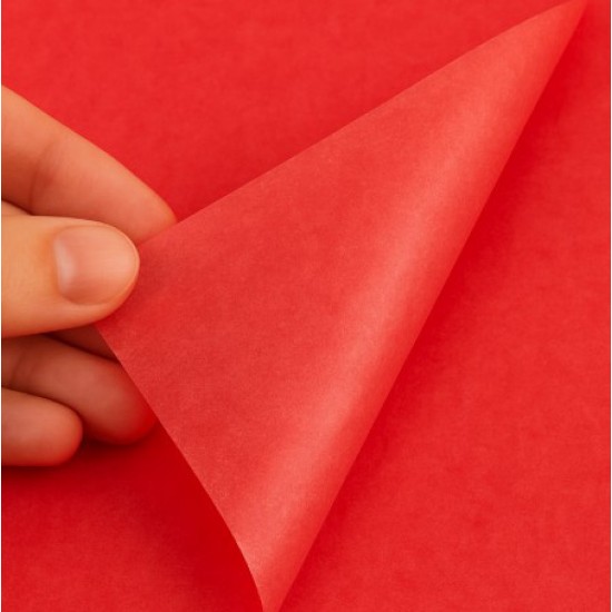Zīdpapīrs Red, 22 g/m², 50x70 cm, 100 loksnes