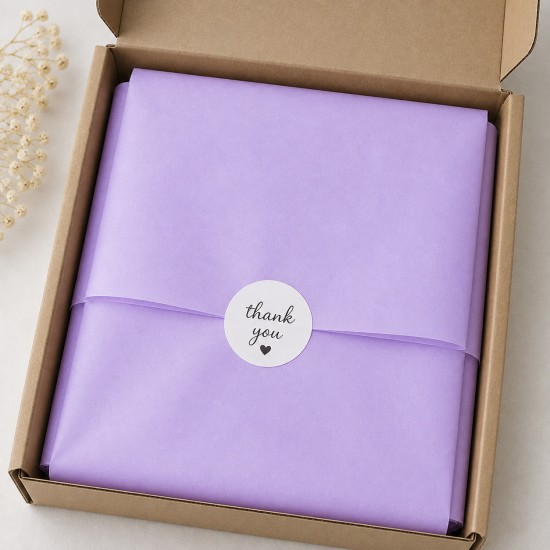 Tissue paper Lavender, 17 g/m², 50x70 cm, 40 sheets