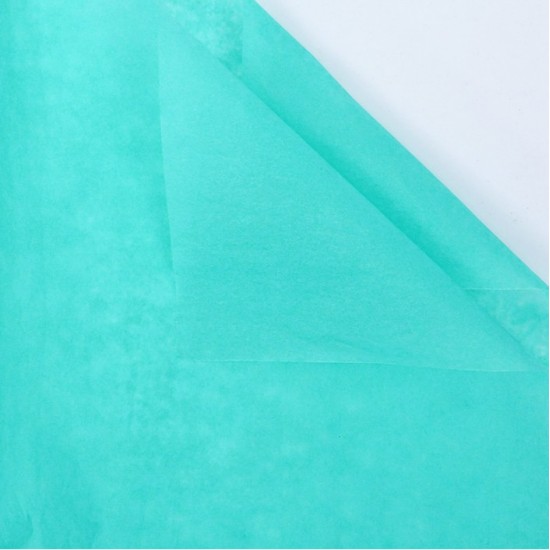 Zīdpapīrs Tiffany Blue, 17 g/m², 50x70 cm, 40 loksnes Zīdpapīrs Tiffany Blue, 17 g/m², 50x70 cm, 40 loksnes