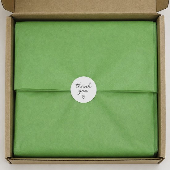 Zīdpapīrs Leaf Green, 17 g/m², 50x70 cm, 40 loksnes